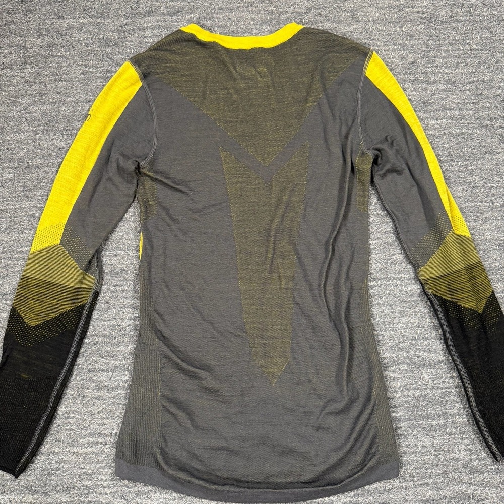 Smartwool Intraknit 200 Shirt Mens Small Wool Long Sleeve Base Layer Top Hike - Picture 12 of 13